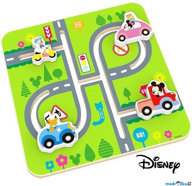 Motorický labyrint - Mickeyho svět dřevěný (Disney Derrson) - obrázek 1