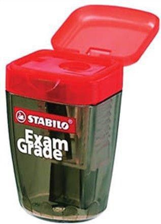 Ořezávátko na jednu tužku, se zásobníkem na odpad,  STABILO "Exam Grade" - obrázek 1