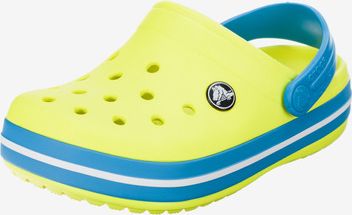 Crocband™ Clog Crocs dětské Crocs | Modrá Žlutá | Dívčí | 23-24 - obrázek 2