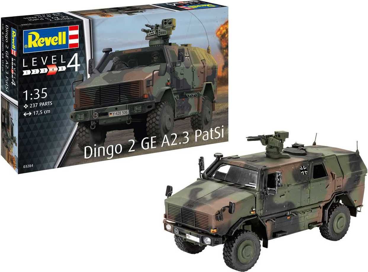 REVELL Plastic ModelKit military 03284 - Dingo 2 GE A2.3 PatSi (1:35) - obrázek 11