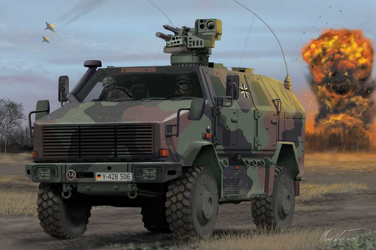 REVELL Plastic ModelKit military 03284 - Dingo 2 GE A2.3 PatSi (1:35) - obrázek 12