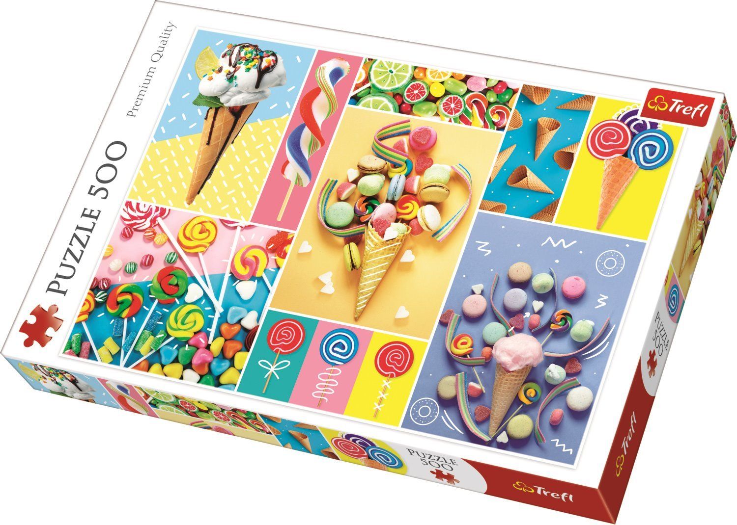 TREFL Puzzle Oblíbené sladkosti 500 dílků - obrázek 2