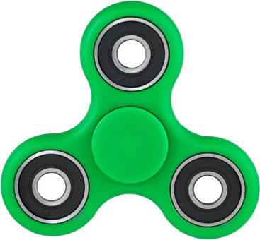 Fidget Spinner 7cm - zelený - obrázek 1