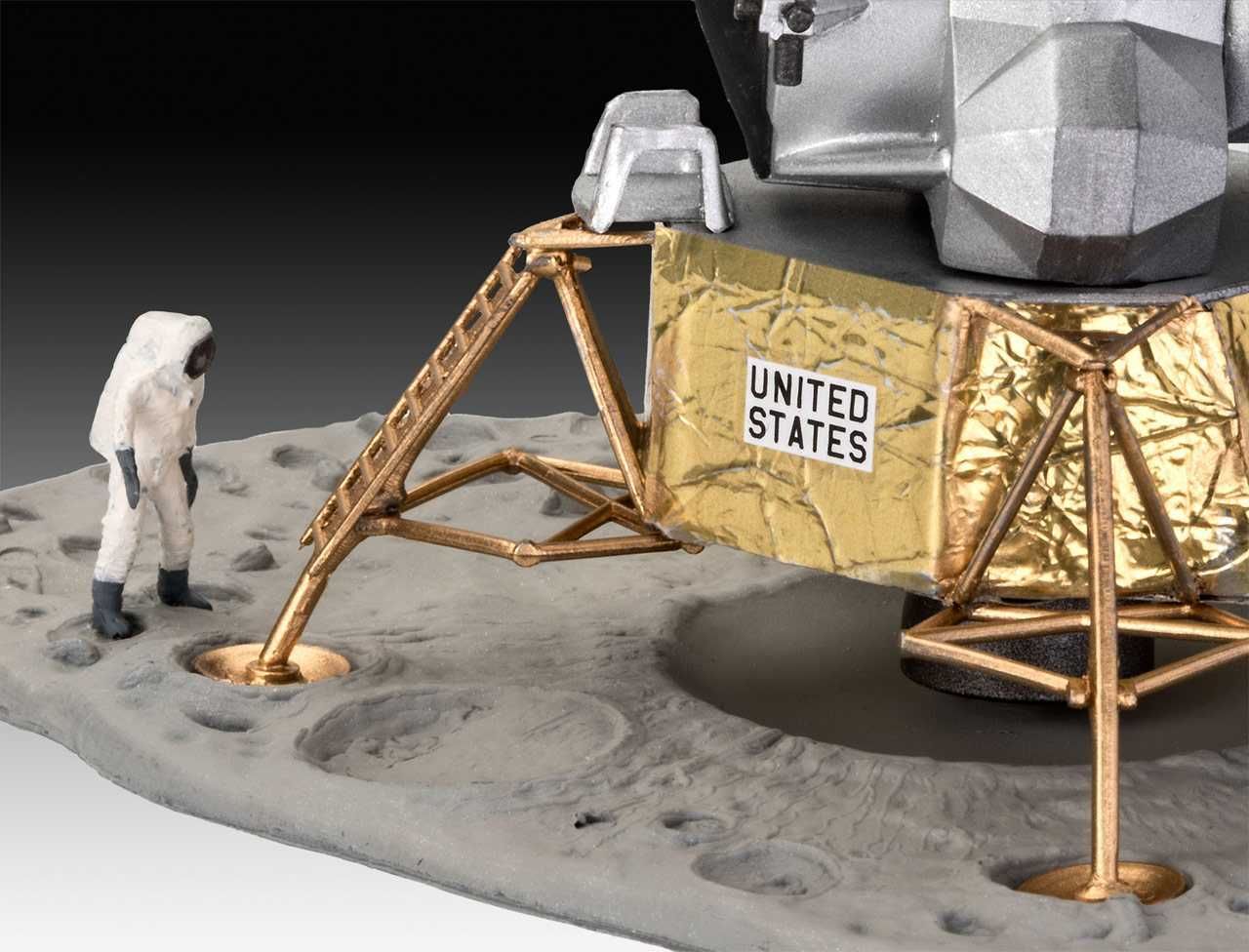 REVELL Gift-Set 03700 - Apollo 11 "Columbia" & "Eagle" (50 Years Moon Landing) (1:96) - obrázek 4