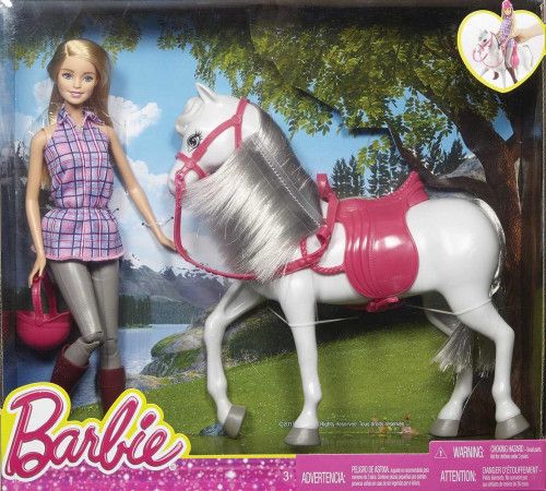 Mattel Barbie panenka s koňem DHB68 - obrázek 1