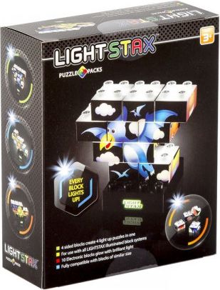 LIGHT STAX svítící stavebnice PUZZLE SET (Dinosaur) - DUPLO® - kompatibilní - obrázek 1