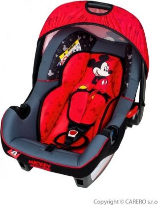 Autosedačka Nania Beone Lx Mickey 2017, Černá - obrázek 1