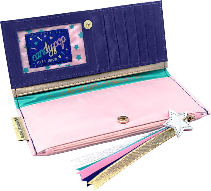 Disaster barevná peněženka Candy Pop Unicorn - obrázek 2