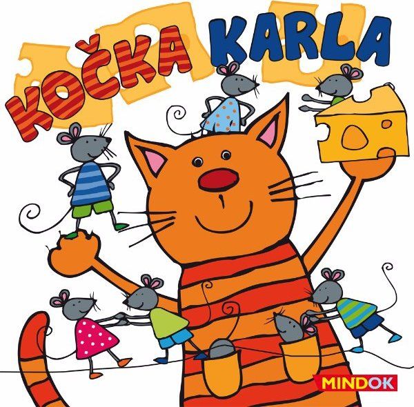 Společenská hra Kočka Karla, MINDOK - obrázek 3