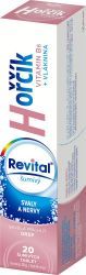 Revital Hořčík + vitamin B6 příchuť grep 20 šumivých tablet - obrázek 1