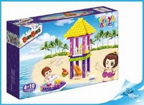BanBao stavebnice Trendy Beach záchranářská věž - obrázek 1