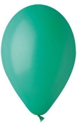 Balónek, tmavě zelená, 26 cm, bal. 10 ks - obrázek 1
