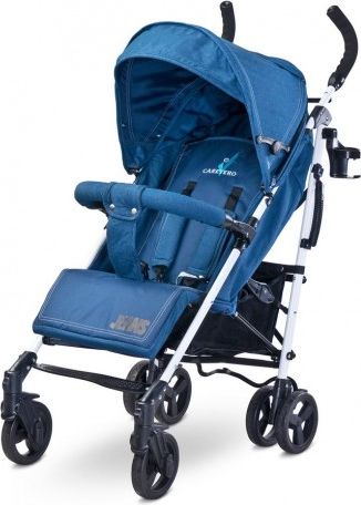 Golfový kočárek CARETERO Jeans blue 2017, Modrá - obrázek 1