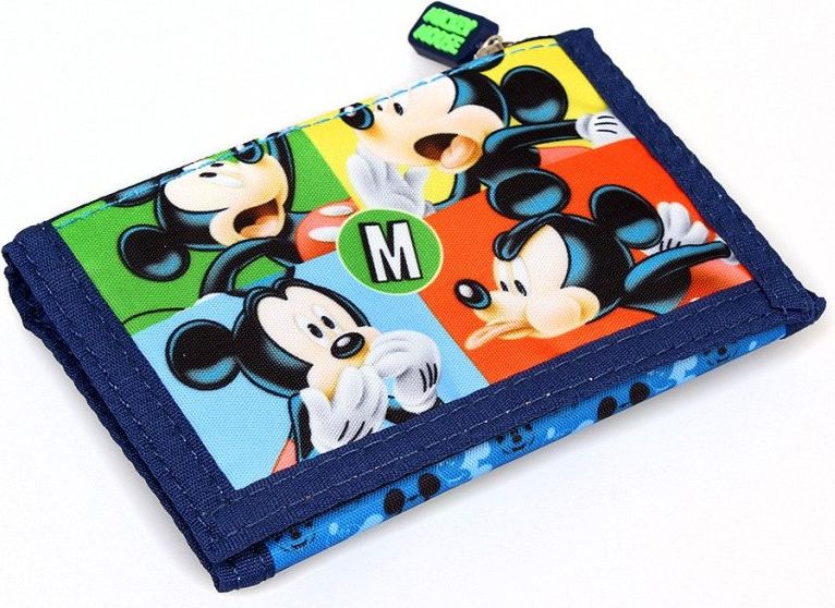 Setino · Dětská textilní peněženka Mickey Mouse - Disney - pro kluky - obrázek 2