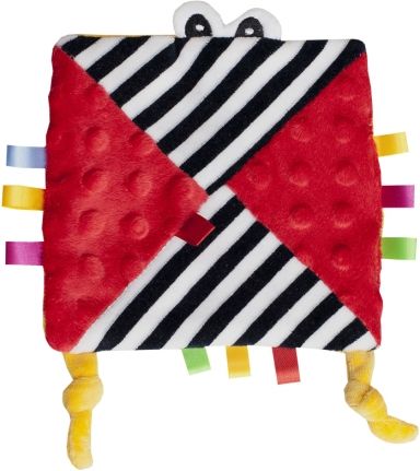 Hencz Toys Mazlík šuštik s očičkama - červený - obrázek 1