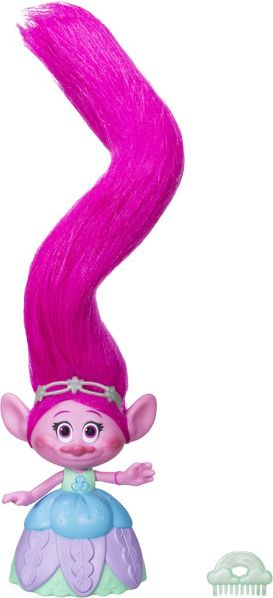 Hasbro Troll Poppy s extra dlouhými svítícími vlasy - obrázek 1