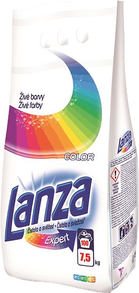 LANZA Expert Color 7,5 kg (100 dávek) - prací prášek - obrázek 1