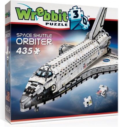 WREBBIT 3D puzzle Raketoplán Orbiter 435 dílků - obrázek 1