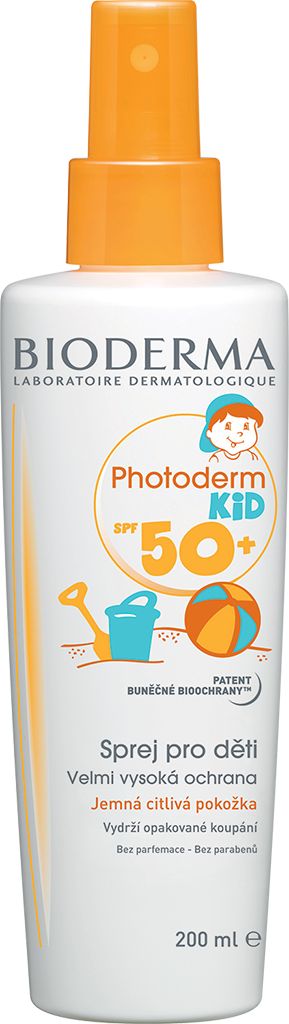 BIODERMA Photoderm Kid opalovací spray SPF 50+ 200 ml - obrázek 1