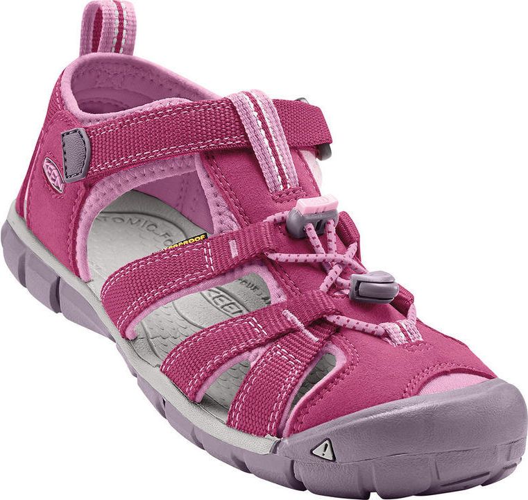 Keen Dětské sandály SEACAMP, very berry/lilac chiffo růžová 32/33 - obrázek 1