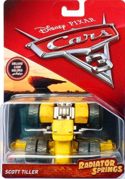 CARS 3 Deluxe (Auta 3) - Scott Tiller - jen 1 ks SKLADEM - mírně poškozený obal - obrázek 1