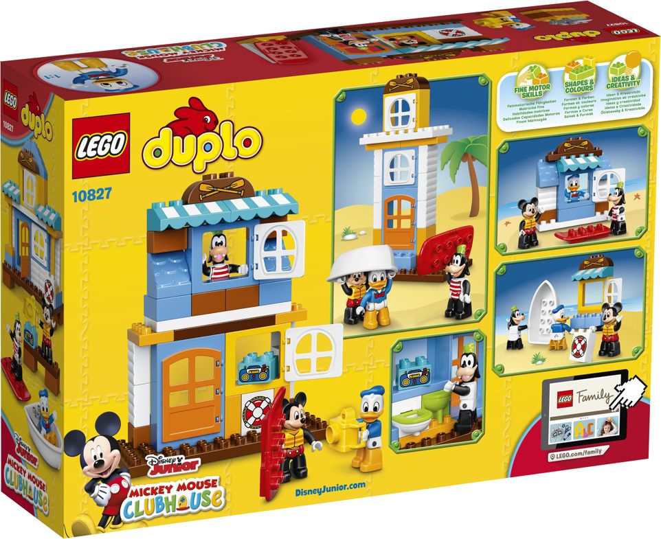 LEGO DUPLO Mickey a jeho kamarádi v domě na pláži - obrázek 3