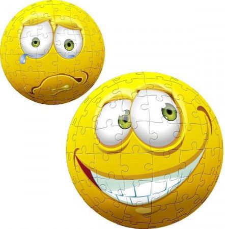 TREFL Puzzleball Žlutý obličej 96 dílků - obrázek 1