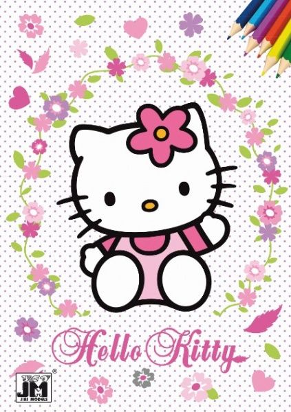 Omalovánka A5 Hello Kitty - obrázek 1