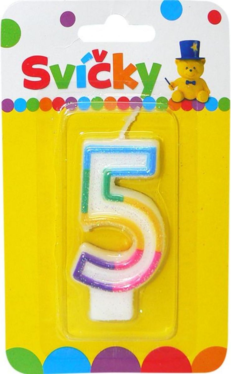 Svíčka číslo 5 - obrázek 1