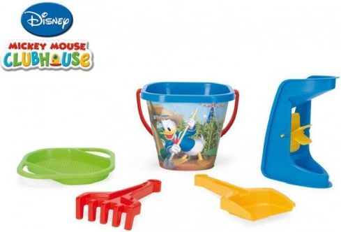 Sada na písek Mickey Mouse plast 5ks 28x18cm v síťce - obrázek 1