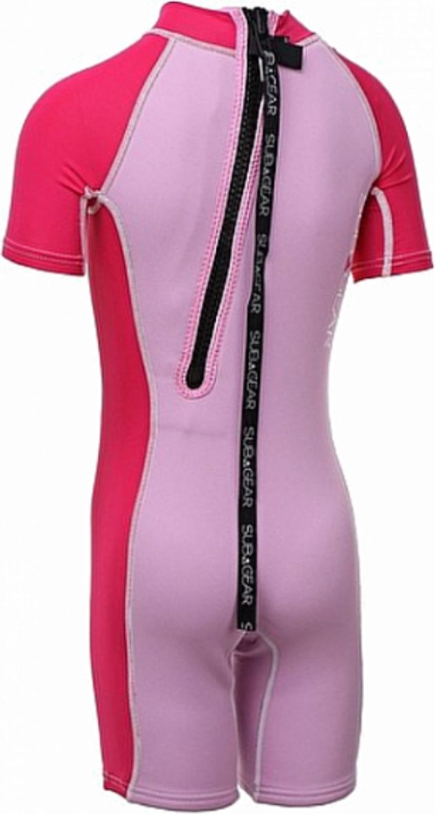 Neopren SUBGEAR Seahorse dětský růžový - vel. 122 - obrázek 2