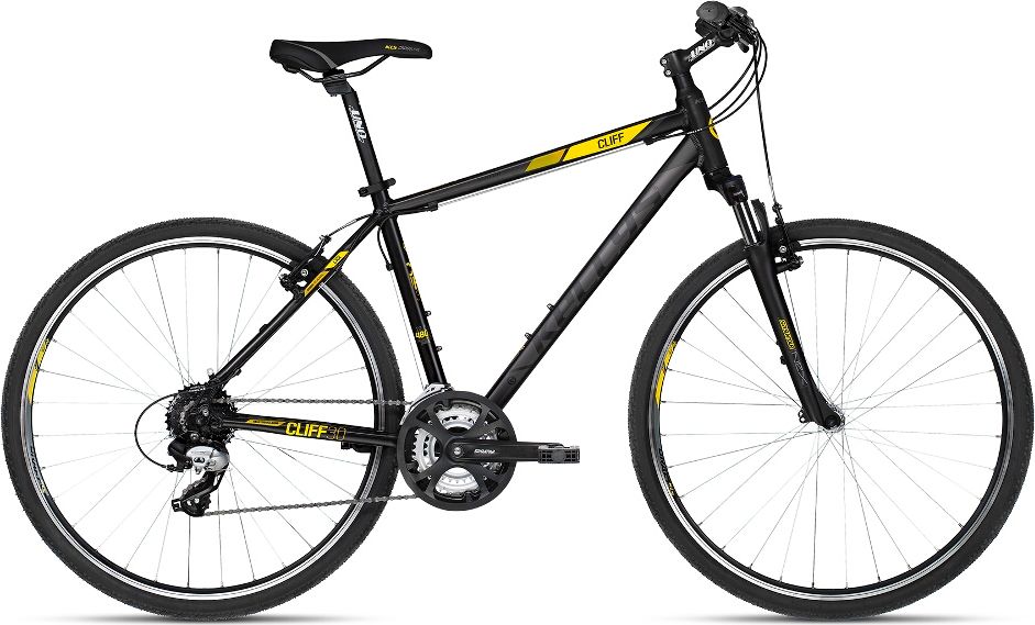 Kellys CLIFF 30 28" - model 2018 Black Yellow - 19" - obrázek 1