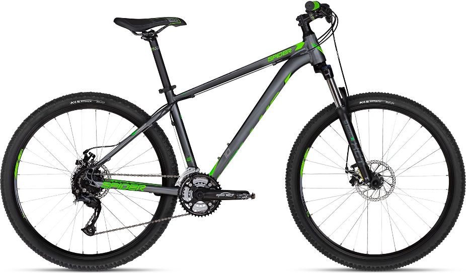 Kellys SPIDER 10 27,5" - model 2018 Green - S (17'') - obrázek 1