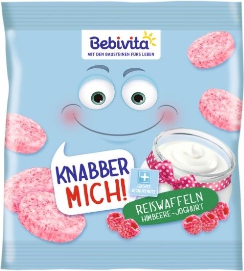 6x BEBIVITA Rýžové oplatky Maliny-jogurt - obrázek 2