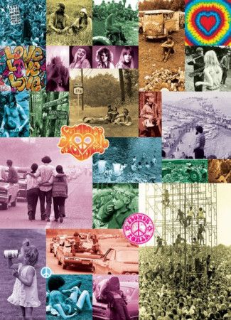EUROGRAPHICS Puzzle Láska 60. léta 1000 dílků - obrázek 1