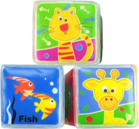Hračka do koupele Baby Mix kostky Dle obrázku - obrázek 1