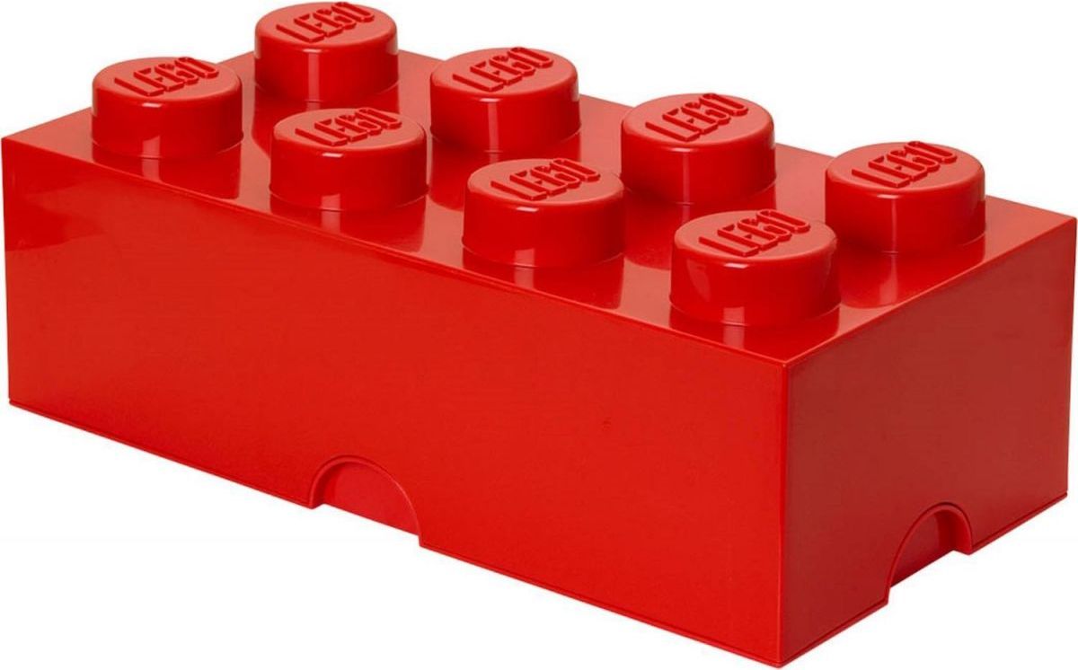 LEGO Úložný box 25x50x18cm Červená - obrázek 1