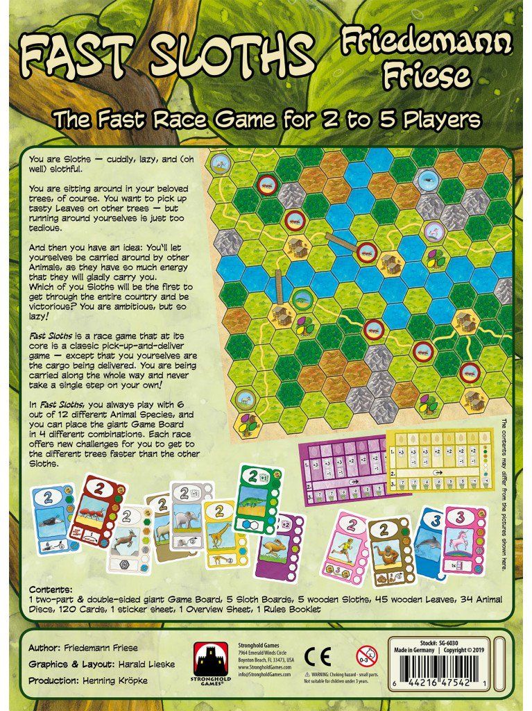 Stronghold Games Fast Sloths - EN - obrázek 2