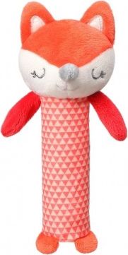 BabyOno Plyšová pískací hračka Fox Vncent, 17 cm - obrázek 1