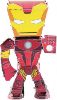 METAL EARTH 3D puzzle Avengers: Iron Man figurka - obrázek 1