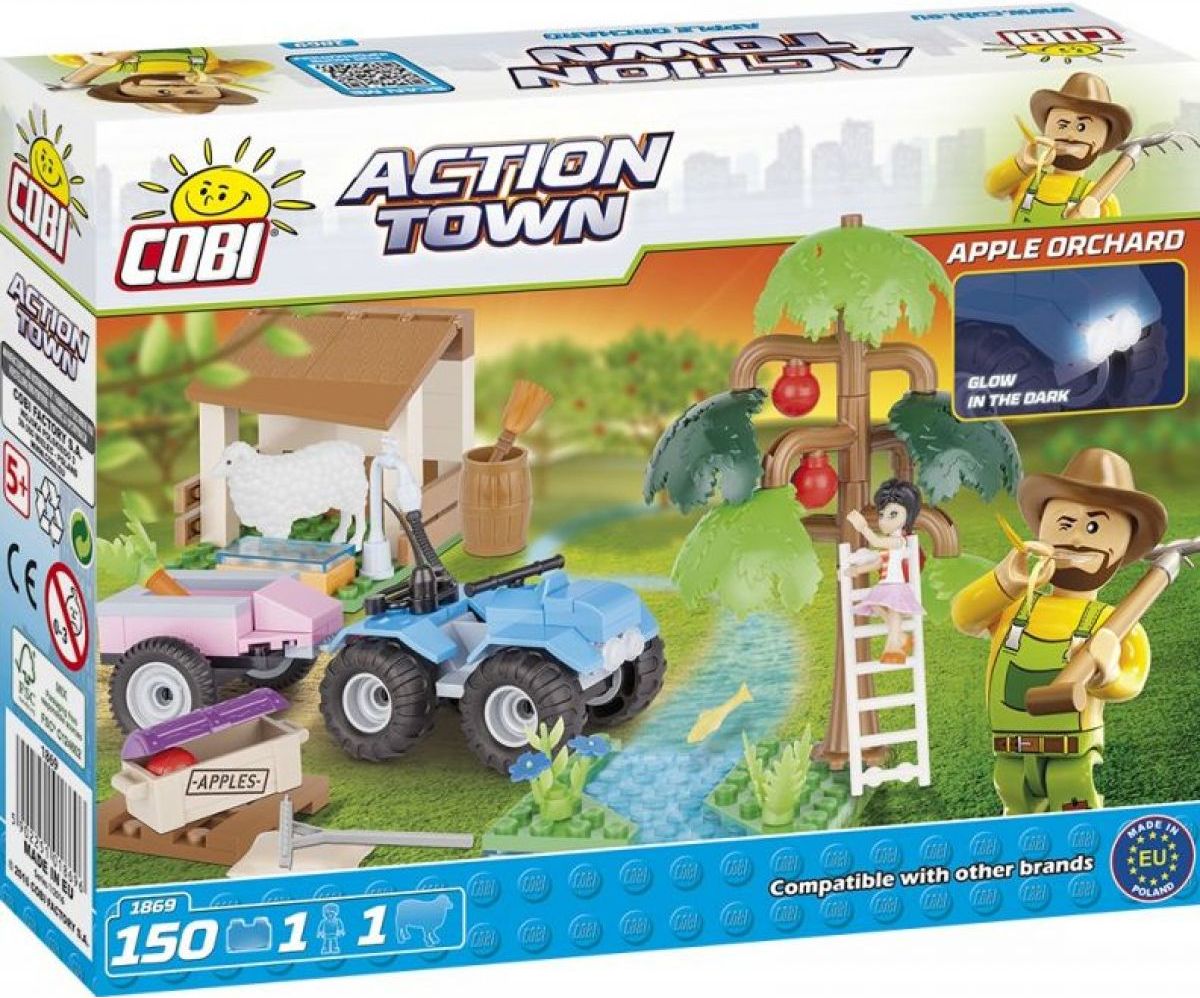 Cobi Action Town Farma ovocný sad 150 kostek - obrázek 1