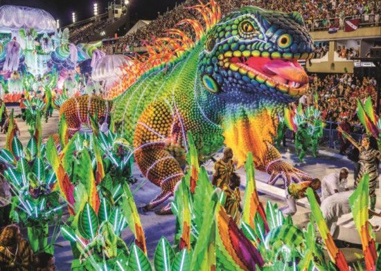 JUMBO Puzzle Karneval v Riu 1000 dílků - obrázek 1
