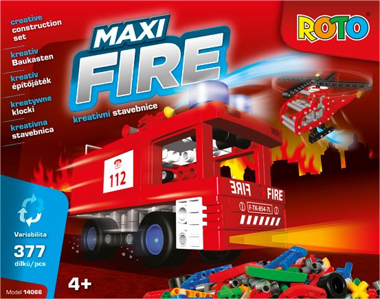 Efko ROTO STAVEBNICE - Maxi Fire - obrázek 1