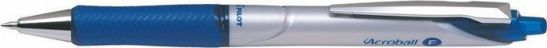 Kuličkové pero "Acroball", modrá, 0,25 mm, kovový klip, PILOT - obrázek 1