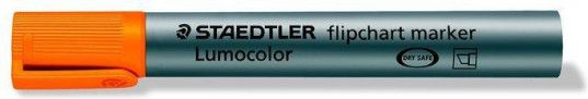 Popisovač na flipchart "Lumocolor 356 B", oranžová, klínový hrot, STAEDTLER - obrázek 1