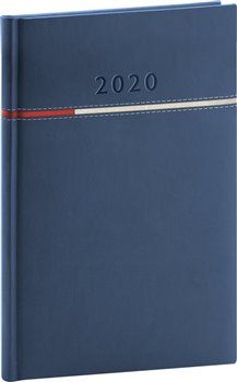 Týdenní diář Tomy modročervený 2020 15 x 21 cm - obrázek 1