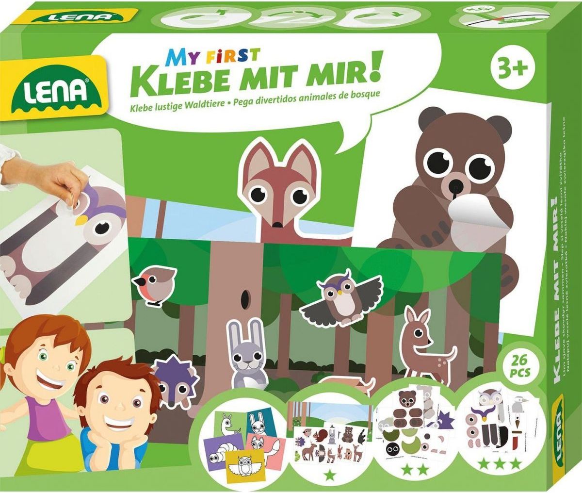 Lena Lep se mnou Lesní zvířata - obrázek 1