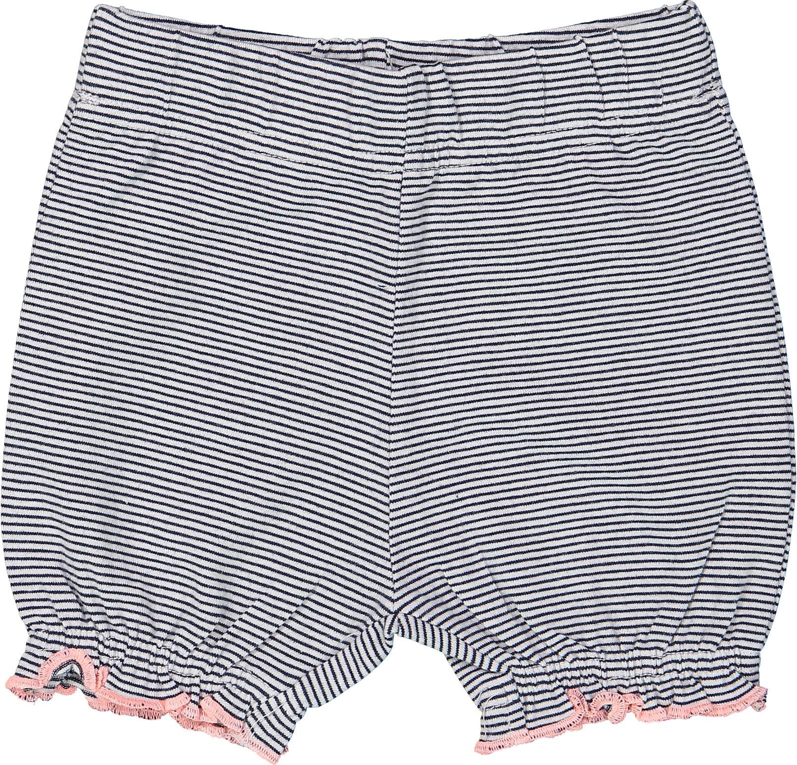 DIRKJE Šortky A-SO FRESH BOWTIQUE vel. 68 Navy stripe - obrázek 1
