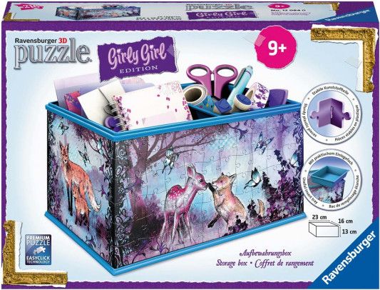 Ravensburger 3D puzzle Úložná krabice Zvířecí motiv 216 ks - obrázek 1