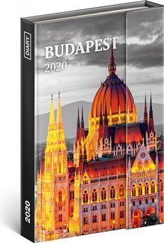 Týdenní magnetický diář Budapešť 2020, 11 × 16 cm - obrázek 1